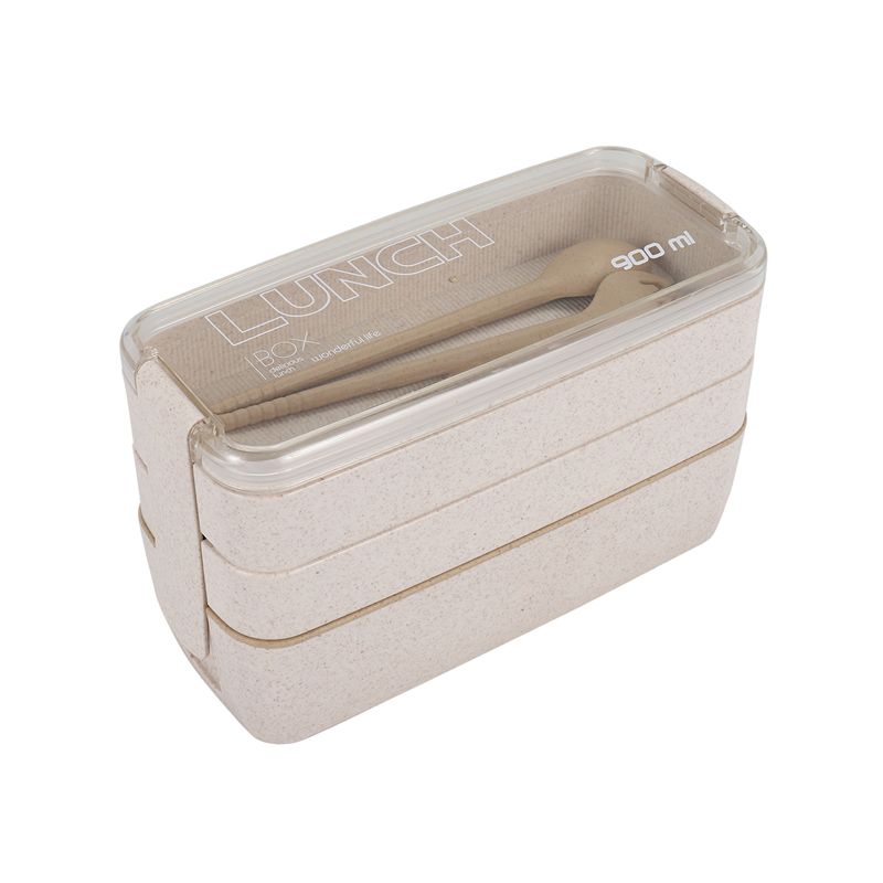 Meal Prep Japanese - ABJN-Japoński Lunch Box Bento Box, 3-w-1