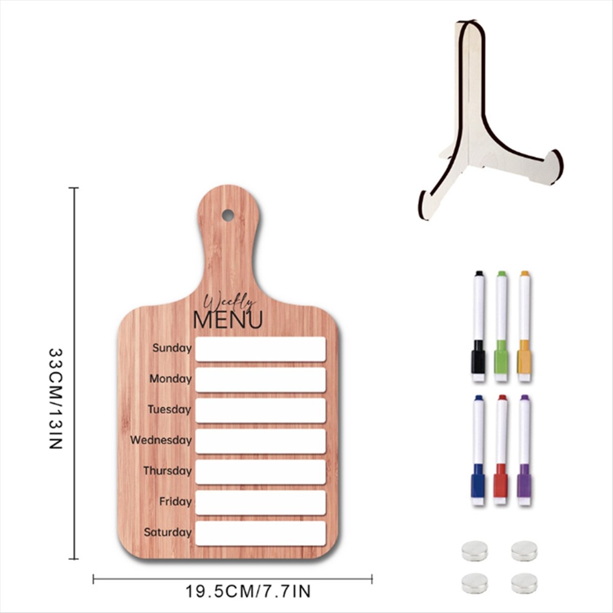 Planer posiłków na lodówkę, ta – Meal Prep Weekly recenzja i cena