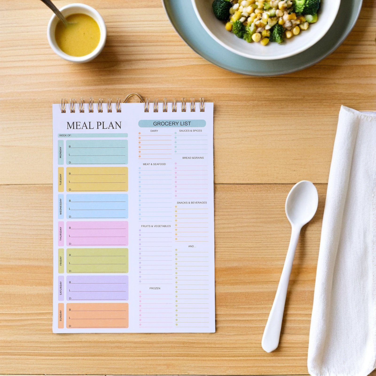 Notatnik do planowania posiłkó – Meal Prep Weekly recenzja i cena