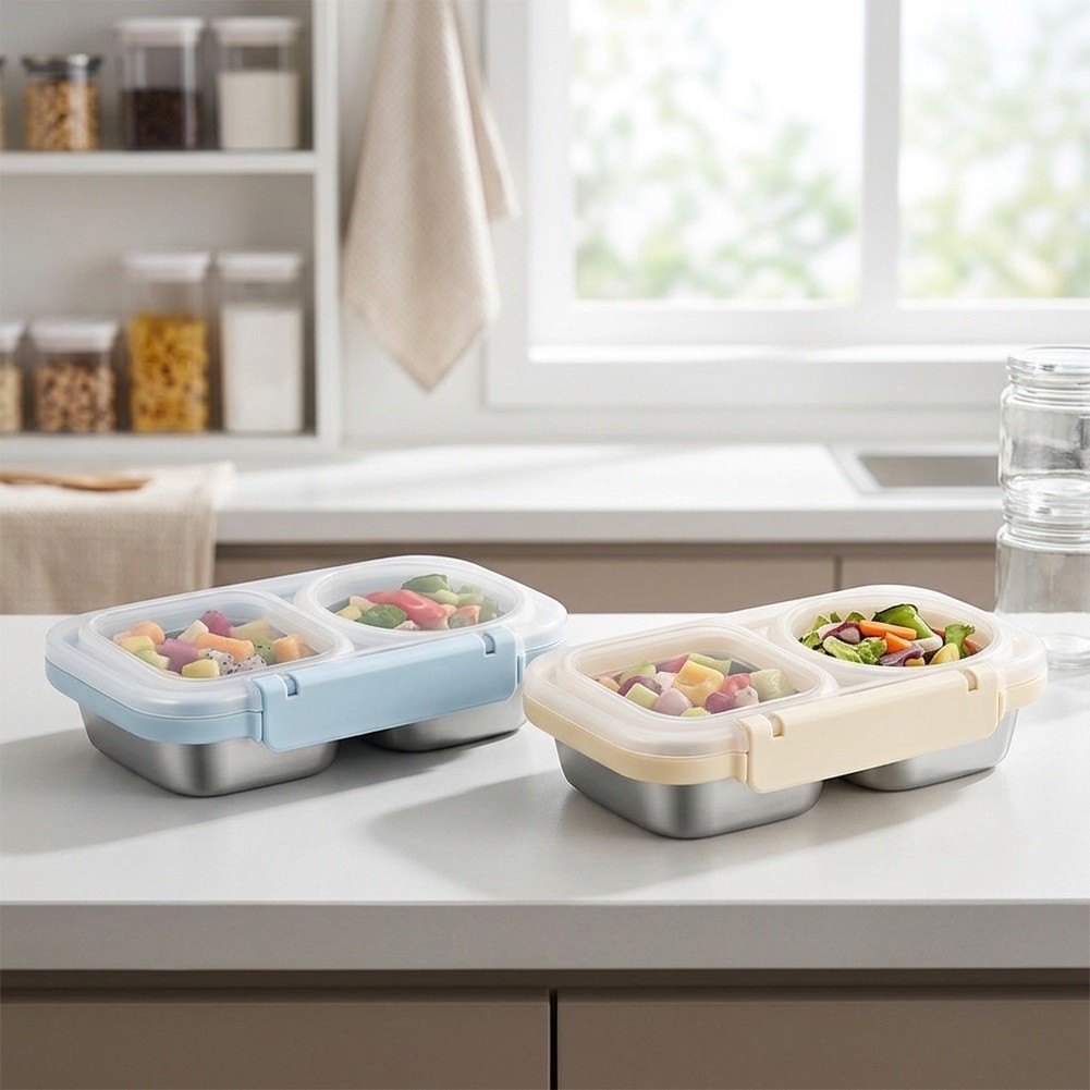 2-pak pojemników na lunch ze s – Meal Prep Gym recenzja i cena