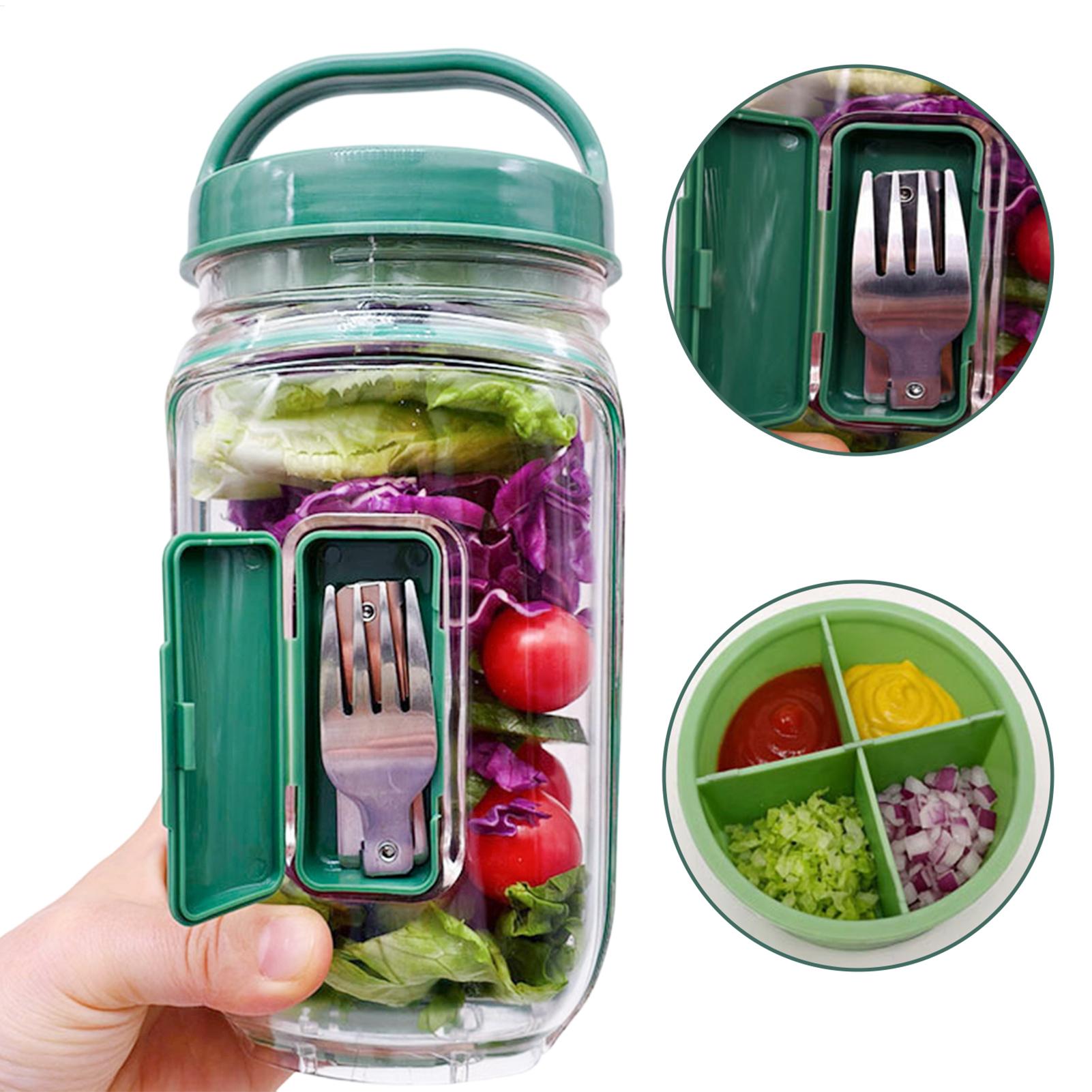 Pojemnik na sałatkę 1000 ml, s – Meal Prep Gym recenzja i cena