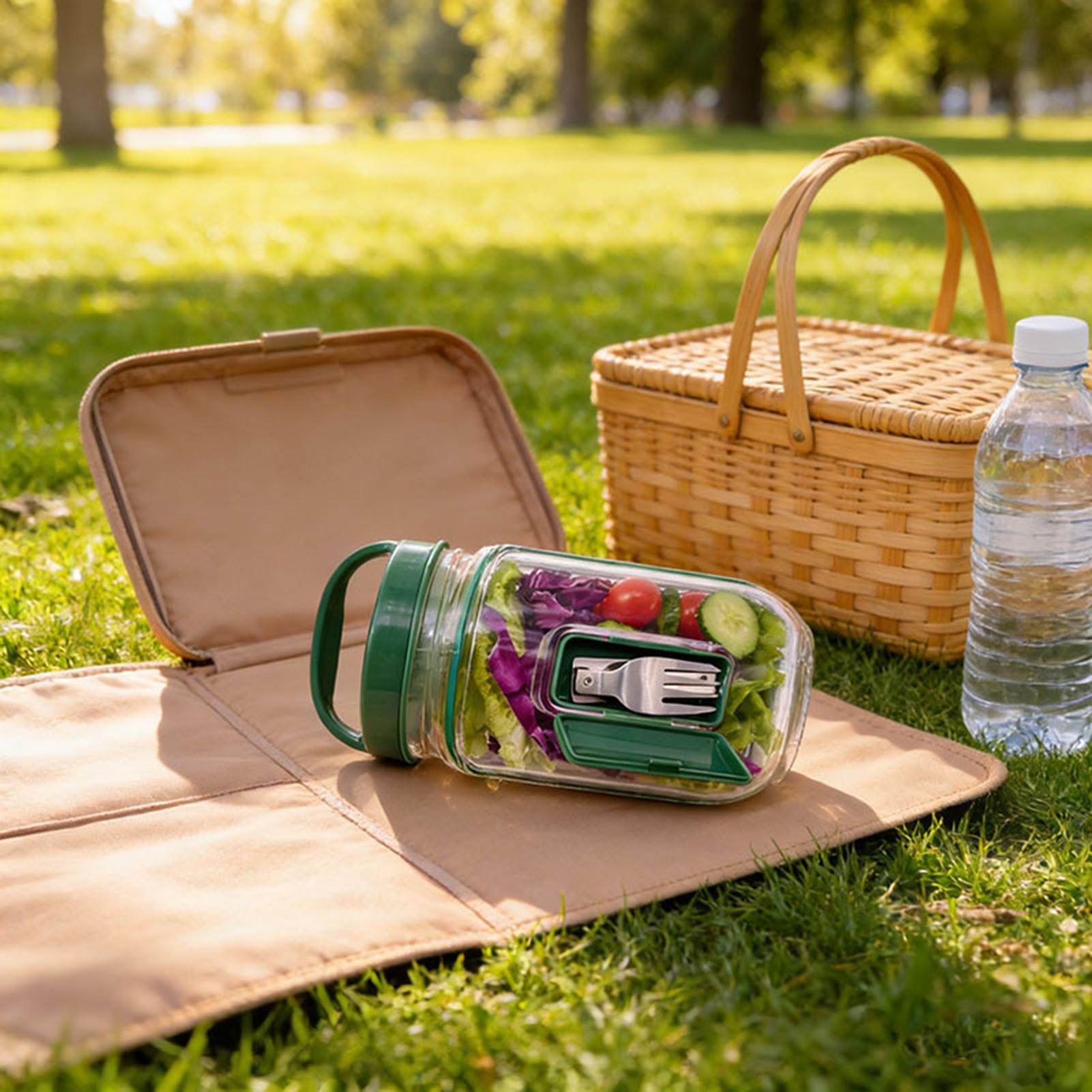 Pojemnik na sałatkę 1000 ml, s – Meal Prep Gym recenzja i cena