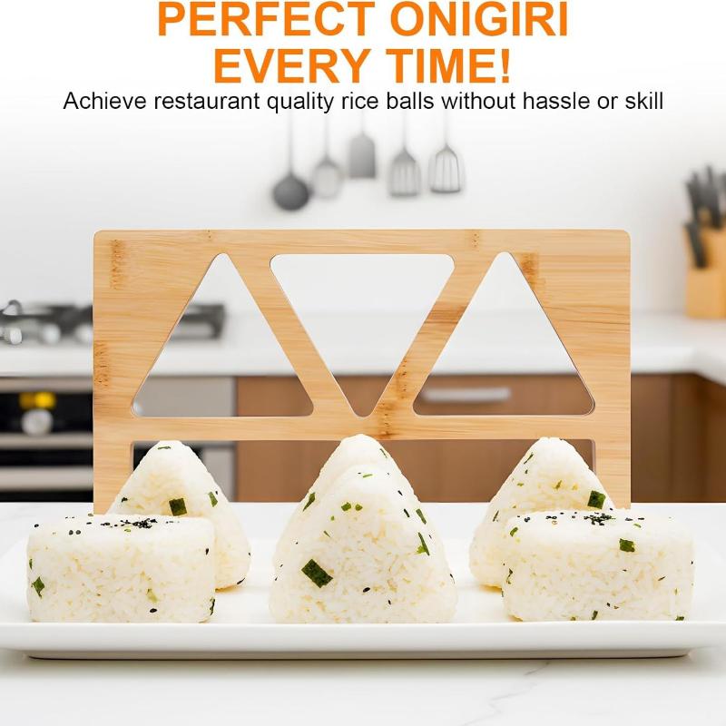 Drewniana forma do onigiri, 5/ – Meal Prep Japanese recenzja i cena