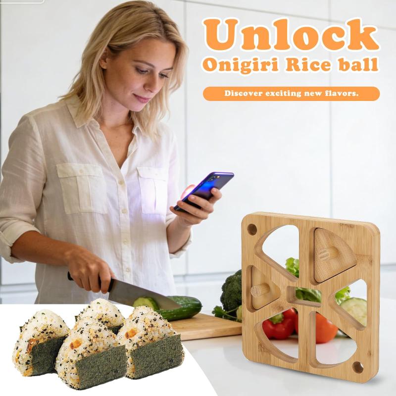 Drewniana forma do onigiri, 5/ – Meal Prep Japanese recenzja i cena